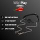 Набір БДСМ - Erospace Wild Play Mouth Gag With Nipple Clamps C15