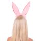 Вушка зайки Leg Avenue Bendable Marabou Trimmed Satin Bunny Ears Pink