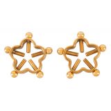 Затискачі для сосків - Bad Kitty Nipple Jewellery Gold