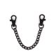 Поножі Liebe Seele Flower Rhythm - Black and Red Leather Flowers Hand Cuffs