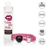 CalExotics Tickle Me Pink Ball Gag - кляп з кулькою