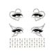 Leg Avenue Ayla face jewel sticker