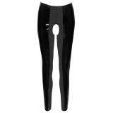 Легінси - 2851482 Black Level Crotchless Vinyl Leggings