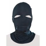 FFS Zipper Face Hood Black