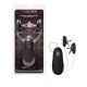 Nipple Play Advanced Vibrating Heated Nipple Teasers - вибрирующие зажимы для сосков с подогревом, 5ъ3,25см (черные)