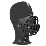 Маска-намордник з кляпом - Ouch! Xtreme Muzzle with Removable Ball Gag Маска-намордник з кляпом - Ouch! Xtreme Muzzle with Removable Ball Gag