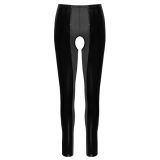 Легінси - 2851482 Black Level Crotchless Vinyl Leggings
