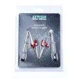 Затискачі для сосків - Exclusive Nipple Clamps No.4 - Fetish Boss Series