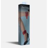 Поножи Feral Feelings - Ankle Restraints Red Trasparent