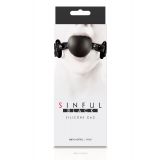 NS Novelties Sinful Soft Silicone Gag - дизайнерский силиконовый кляп