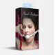 Кляп силіконовий Feral Feelings Silicon Ball Gag White/White, білий ремінець, біла кулька