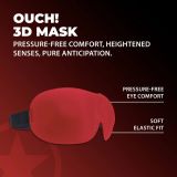 Маска на очі - Ouch! 3D Blindfold Red