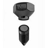 Tom of Finland Screw U II Magnetic Nipple Clamps - зажимы украшение для сосков