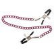 Затискачі для сосків - Nipple Chain Purple