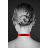 Чокер з замочком-сердечком Bijoux Pour Toi - HEART LOCK Red, екошкіра