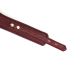 Ошейник с поводком Liebe Seele Wine Red Curved Collar