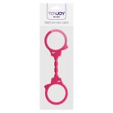 Наручники - ToyJoy Stretchy Fun Cuffs Pink