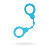 Силиконовые наручники A-Toys By Toyfa, силикон, голубые, 33 см