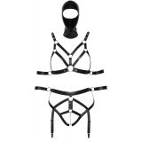 Боді з маскою - 2480492 Bad Kitty Strap+Mask Set, black