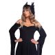 Leg Avenue Feather headband Black