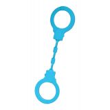 Силиконовые наручники A-Toys By Toyfa, силикон, голубые, 33 см