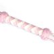 Флогер Liebe Seele White & Pink Leather Whip
