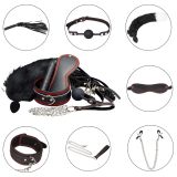Набір БДСМ - Erospace Wild Play BDSM Set 7 pcs C8