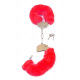 Наручники - Fetish Boss Series Furry Cuffs Red Наручники - Fetish Boss Series Furry Cuffs Red