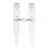 Наручники Leather Standart Hand Cuffs White