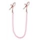 Затискачі для сосків - Bound Nipple Clamps Dc1 Pink