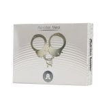 Наручники металлические Adrien Lastic Handcuffs Metallic (полицейские)