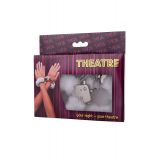 Наручники Toyfa Theatre, хутряні, білі, 28 см