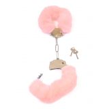 Наручники - Fetish Boss Series Furry Cuffs Light Pink