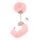 Наручники - Fetish Boss Series Furry Cuffs Light Pink