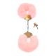 Наручники - Fetish Boss Series Furry Cuffs Light Pink