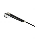 Стек Liebe Seele Flower Rhythm - Black and Red Leather Flowers Riding Crop