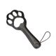 Паддл у вигляді котячої лапки Liebe Seele Round Paddle Black/White