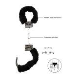 Наручники - Ouch! Beginner's Handcuffs Furry Black