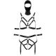 Боді з маскою - 2480492 Bad Kitty Strap+Mask Set, black