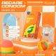 Презервативи Recare Color Fruit Flavour Condoms 12 шт, аромати: м'ята, банан, полуниця