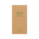 Презервативы LELO HEX Condoms Organic 12 Pack, тонкие и суперпрочные