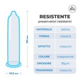 Презервативи - Resistente (Strong), 54 мм, 144 шт.