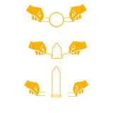 Презервативи - EXS Pull Non-Latex, 72 шт.