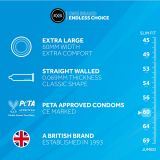 Презервативи - EXS Magnum, 48 шт.