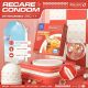 Презервативи Recare Cola Dotted&Ribbed Condoms 3 шт, з пухирцями та ребрами, аромат: Кола