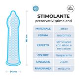 Презервативы - Stimolante (Ribs&Dots), 54 мм, 144 шт.