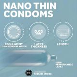 Презерватив - EXS Nano Thin Condom, 1 шт.