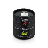 Массажная свеча Plaisirs Secrets Ylang Patchoul (80 мл) подарочная упаковка, керамический сосуд