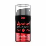 Рідкий вібратор Intt Vibration Strawberry (15 мл) (м'яте паковання!!!)