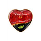 Масажна свічка серце Plaisirs Secrets Natural (35 мл)